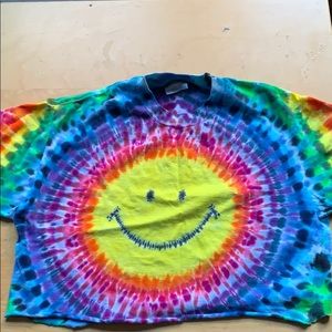 Tie-Dye Crop Top